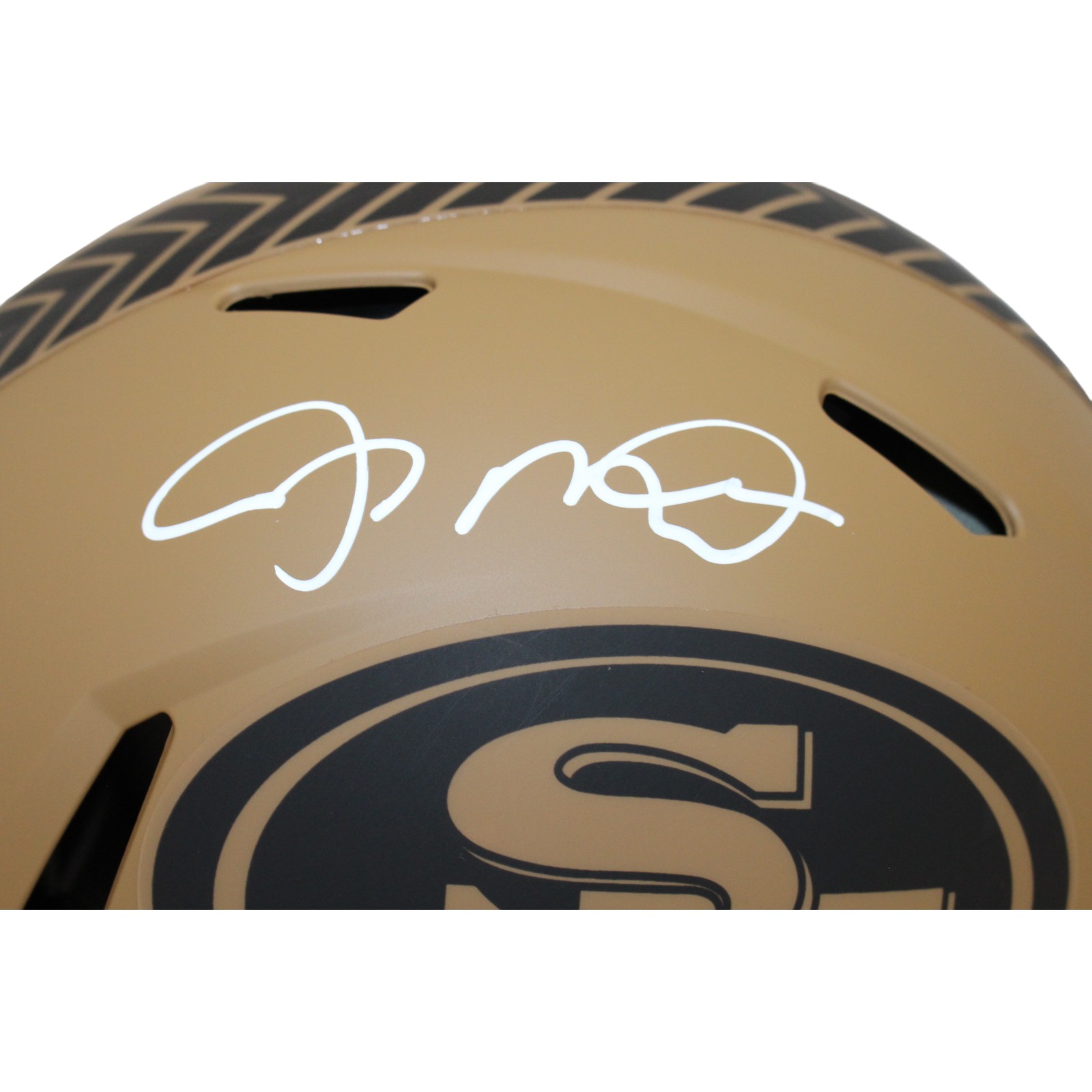Joe Montana Autographed San Francisco 23 Salute Pro Helmet Beckett