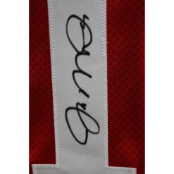 Joe Montana Autographed San Francisco 49ers Red Wilson sz 48 Jersey Beckett 48384