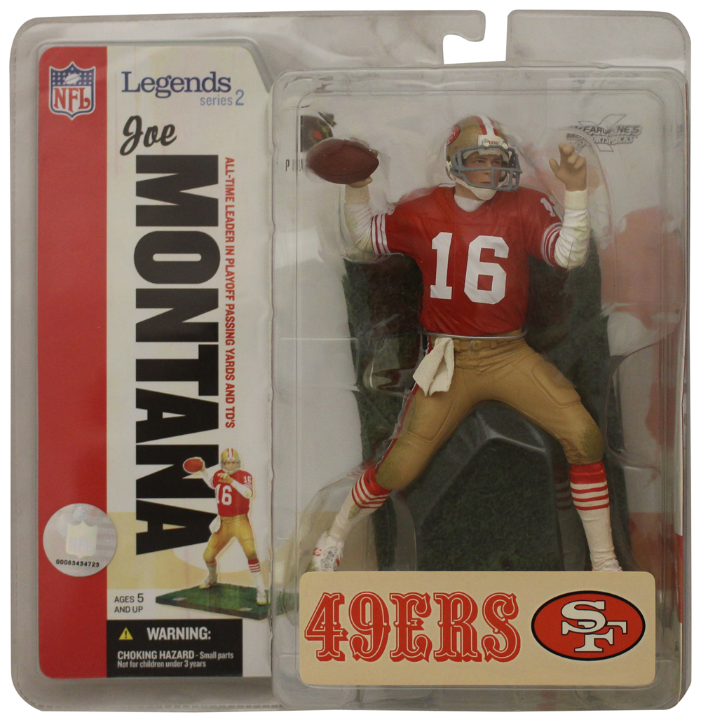 Joe Montana San Francisco 49ers Sportspicks Series 2 McFarlane Figure 32040