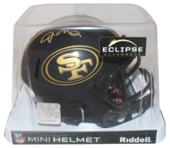 Joe Montana Autographed San Francisco 49ers eclipse Mini Helmet JSA