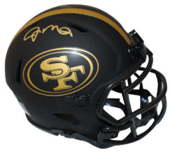 Joe Montana Autographed San Francisco 49ers eclipse Mini Helmet JSA