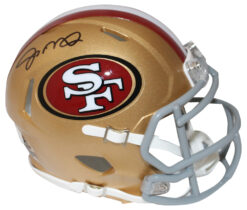 Joe Montana Autographed San Francisco 49ers speed Mini Helmet JSA