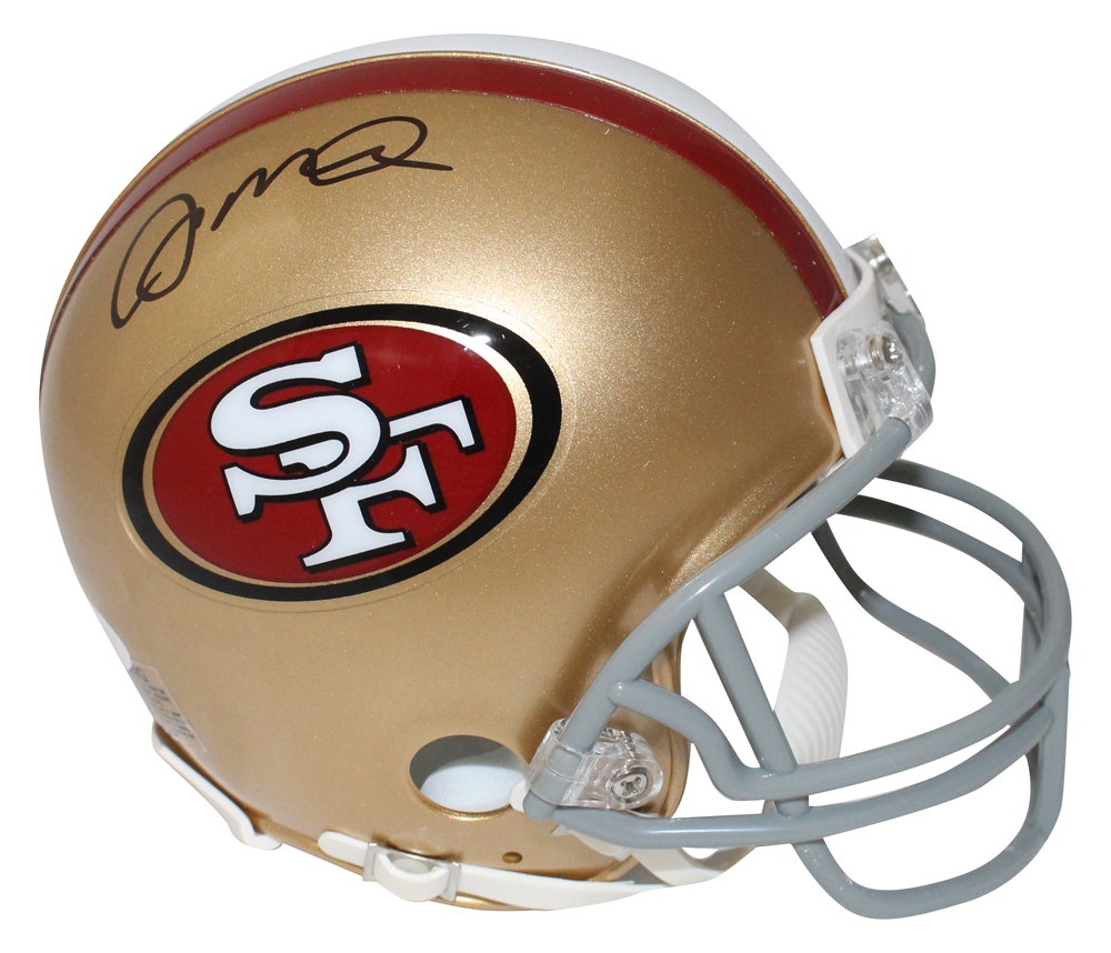 Joe Montana Autographed San Francisco 49ers VSR4 Mini Helmet JSA