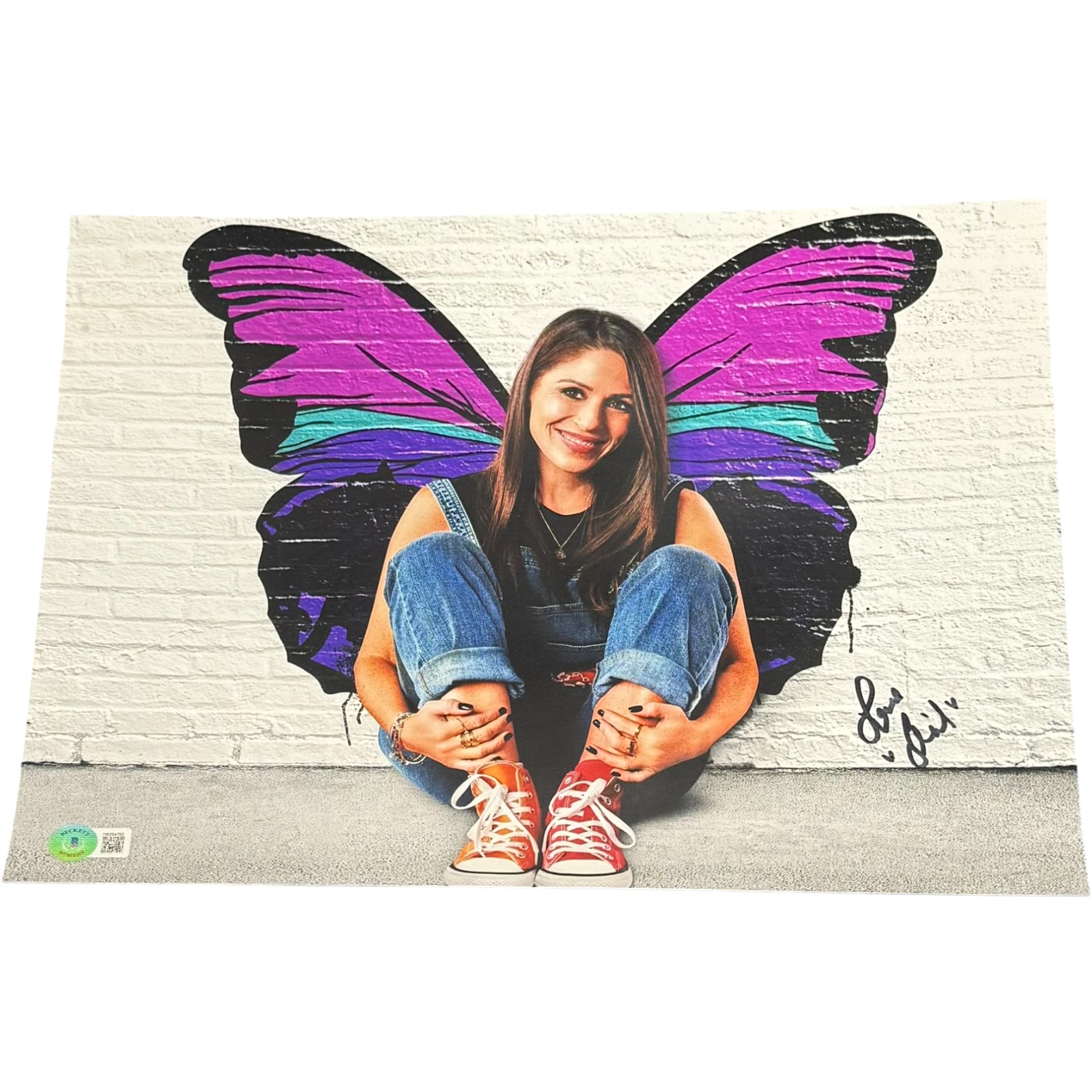 Soleil Moon Autographed/Signed 11x14 Photo Beckett 54349