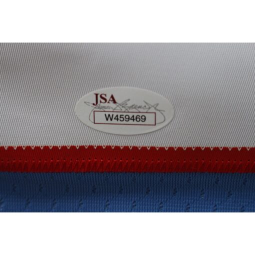 Warren Moon Signed Houston Oilers Reebok Blue XL Jersey HOF JSA 48492