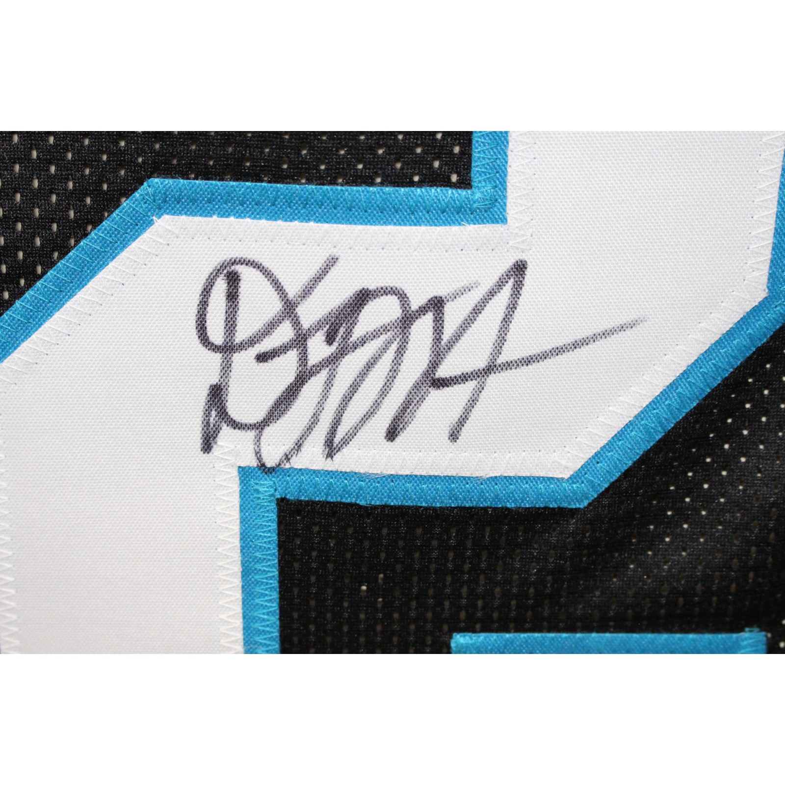 DJ Moore Autographed/Signed Pro Style Black Jersey Beckett