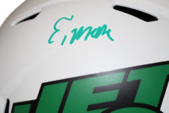 Elijah Moore Autographed New York Jets F/S Lunar Speed Helmet Beckett