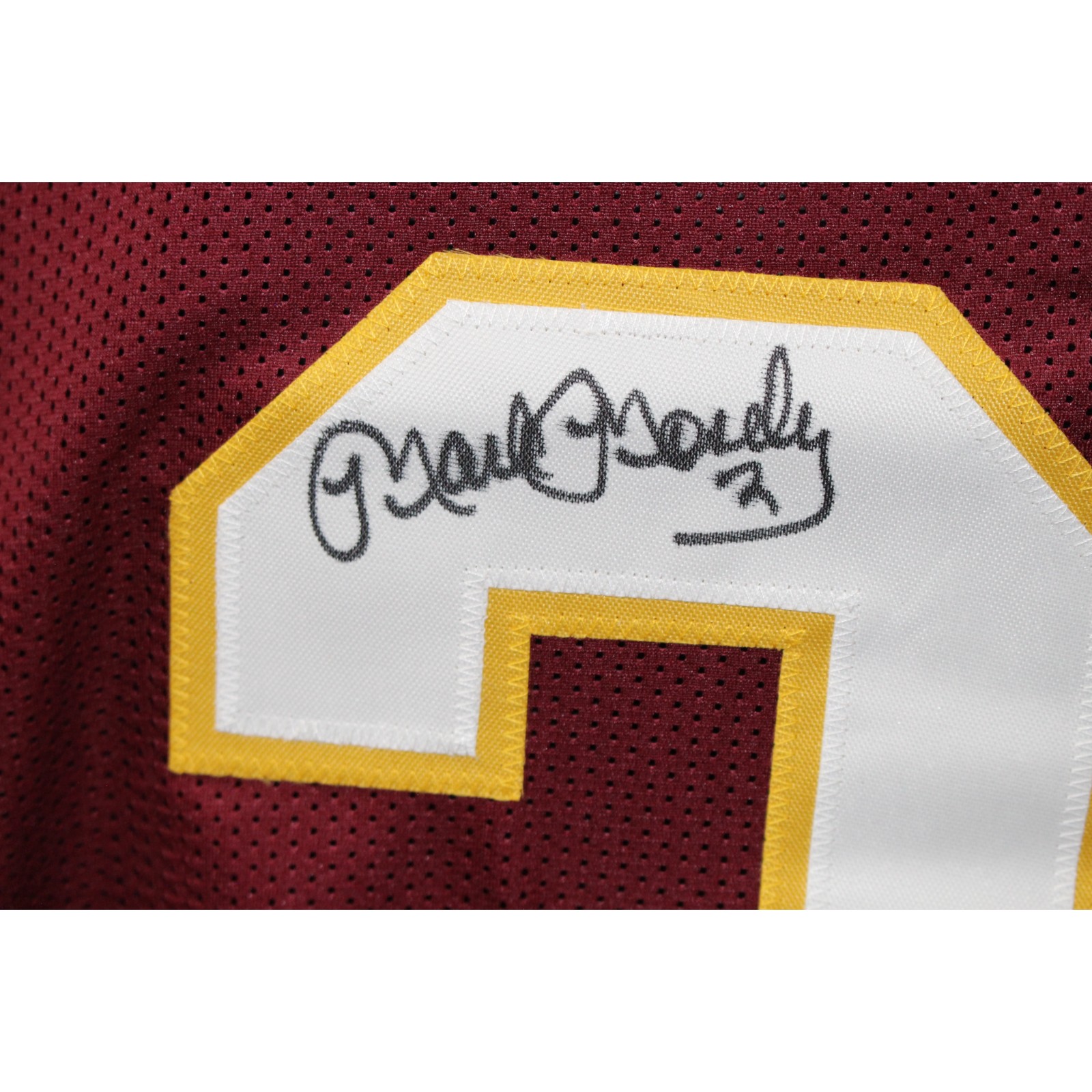 Mark Moseley Autographed Pro Style XL Red Jersey 82 MVP Beckett Witness 54291 3 Mark Moseley Autographed Pro Style XL Red Jersey 82 MVP Beckett Witness 54291