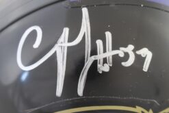 CJ Mosley Autographed/Signed Baltimore Ravens VSR4 Mini Helmet Beckett 59393