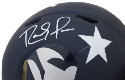 Randy Moss Autographed New England Patriots Authentic AMP Helmet BAS 25639
