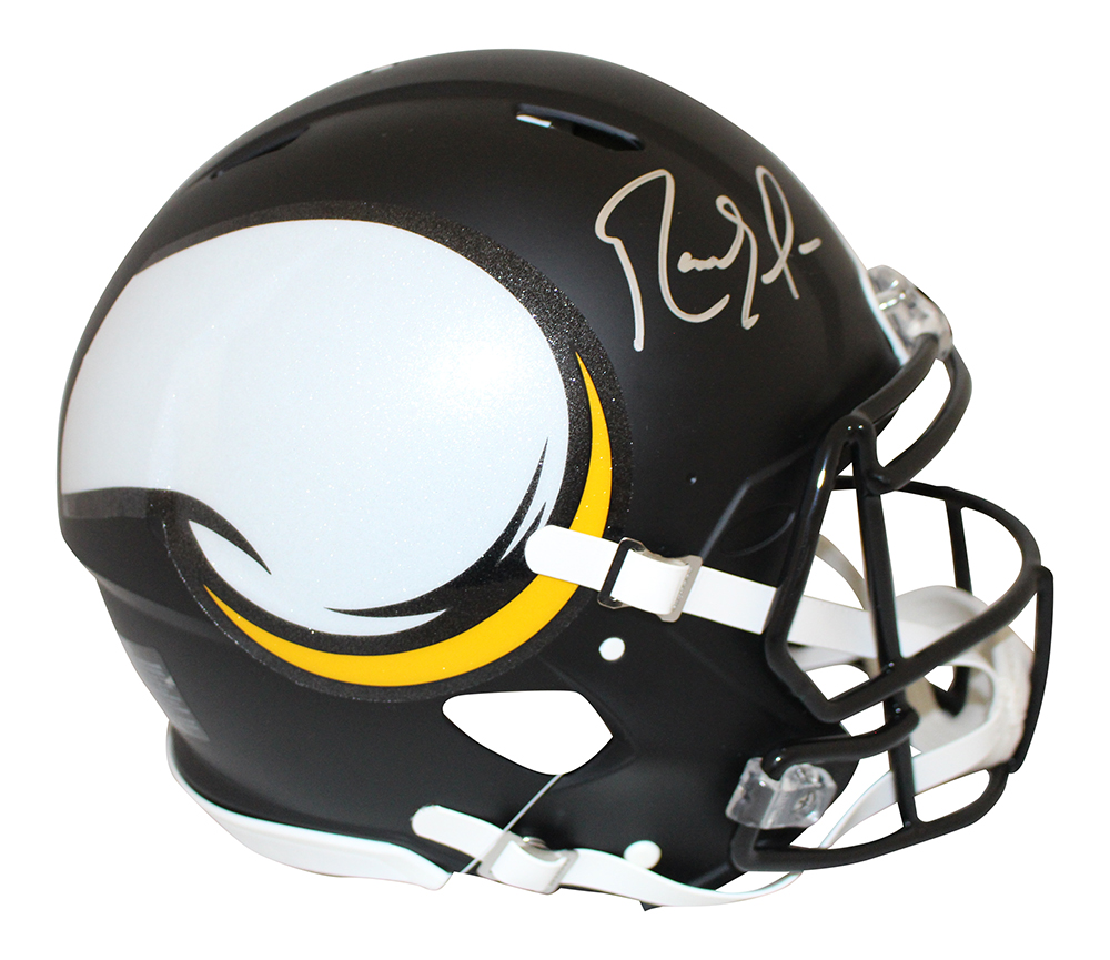 Randy Moss Autographed Minnesota Vikings Authentic AMP Helmet BAS 28973