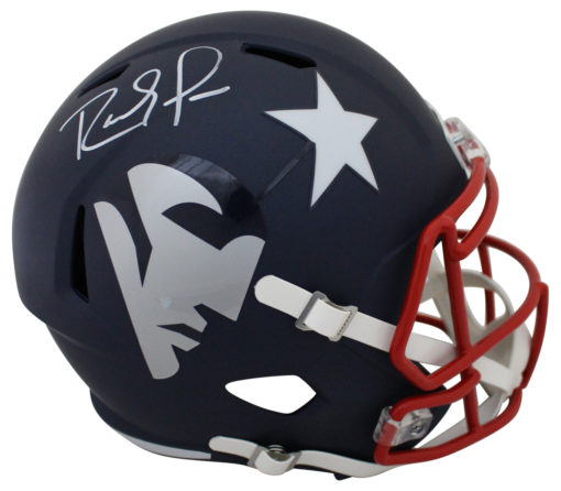 Randy Moss Autographed New England Patriots AMP Replica Helmet BAS 25640