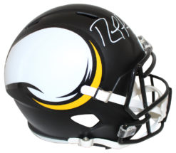Randy Moss Autographed Minnesota Vikings AMP Replica Helmet BAS 25636