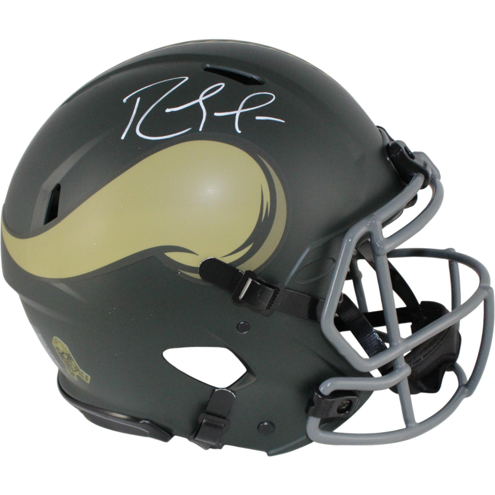 Randy Moss Autographed Minnesota Vikings Authentic 25 STS Helmet Beckett 53710