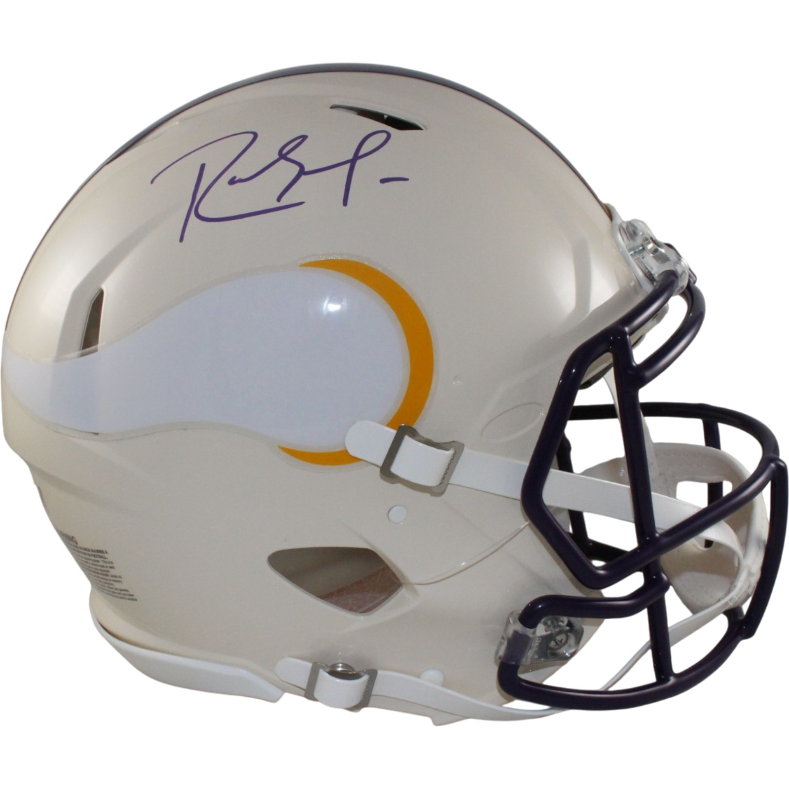 Randy Moss Autographed Minnesota Vikings Authentic Retro Helmet Beckett 56323 1 Randy Moss Autographed Minnesota Vikings Authentic Retro Helmet Beckett 56323
