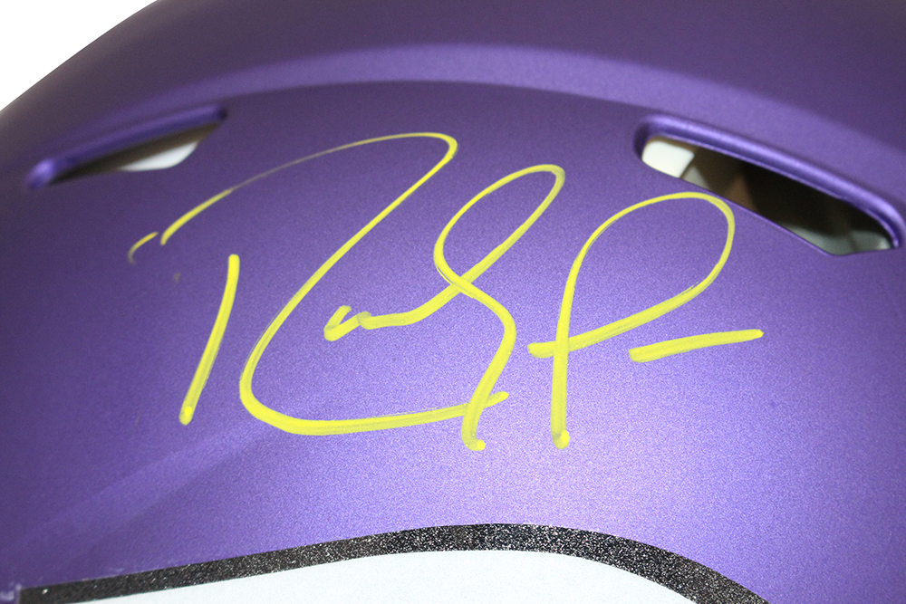 Randy Moss Autographed Minnesota Vikings Authentic Speed BAS