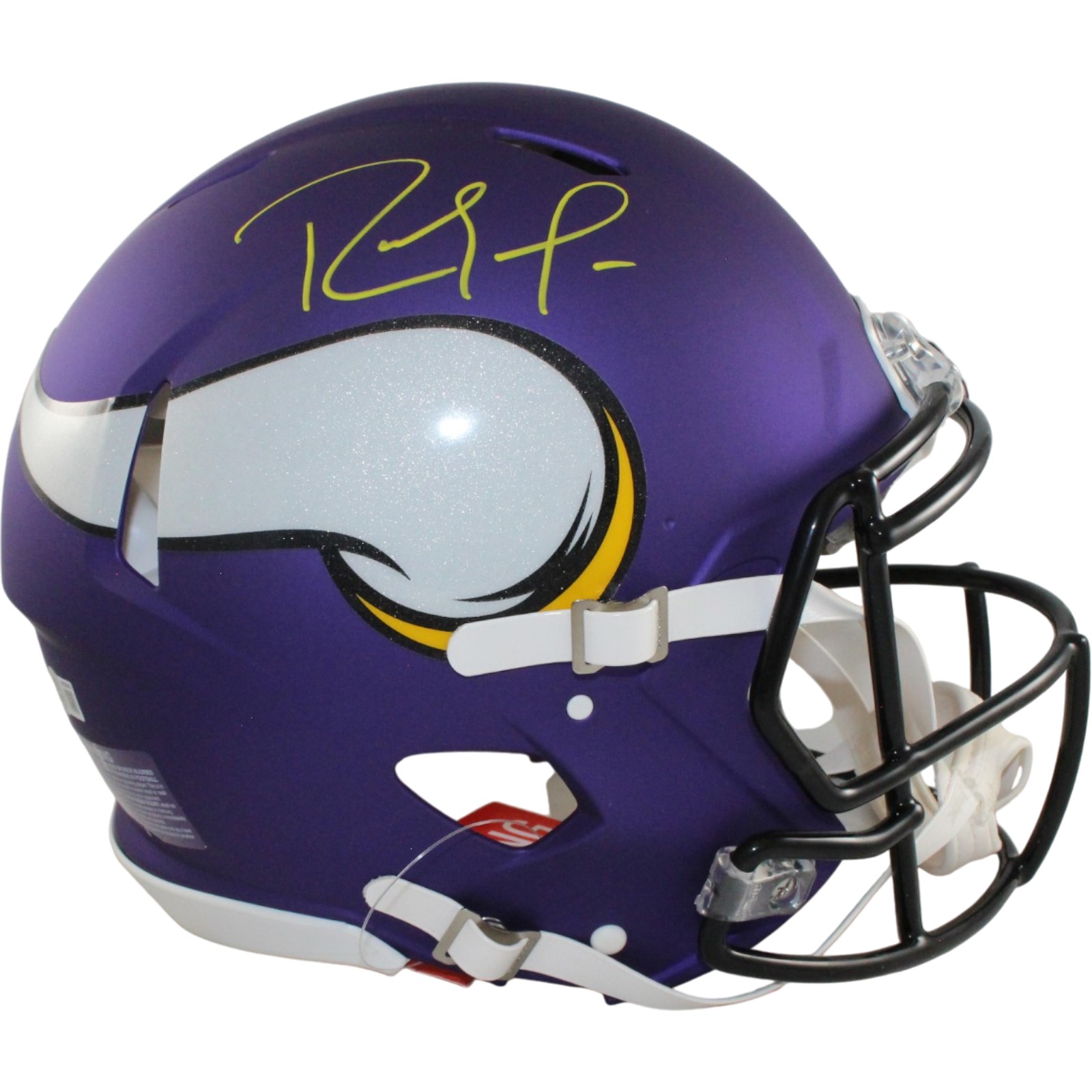 Randy Moss Autographed/Signed Minnesota Vikings Authentic Helmet Beckett 56317 1 Randy Moss Autographed/Signed Minnesota Vikings Authentic Helmet Beckett 56317