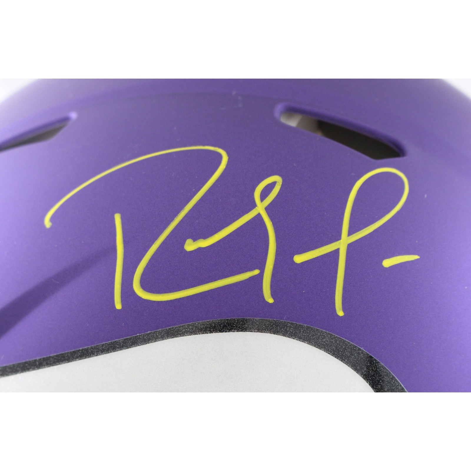 Randy Moss Autographed/Signed Minnesota Vikings Authentic Helmet Beckett 56317 2 Randy Moss Autographed/Signed Minnesota Vikings Authentic Helmet Beckett 56317