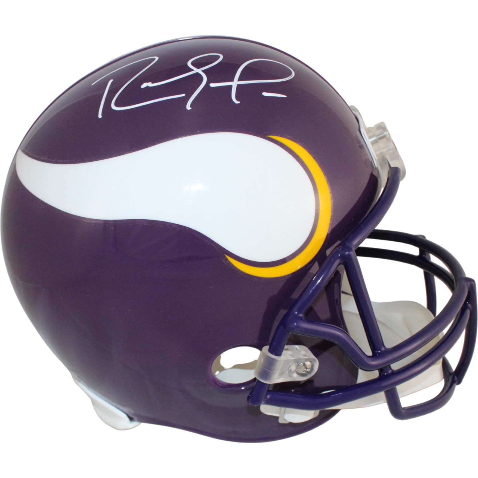 Randy Moss Autographed Minnesota Vikings F/S TB VSR4 Helmet Beckett W 53739