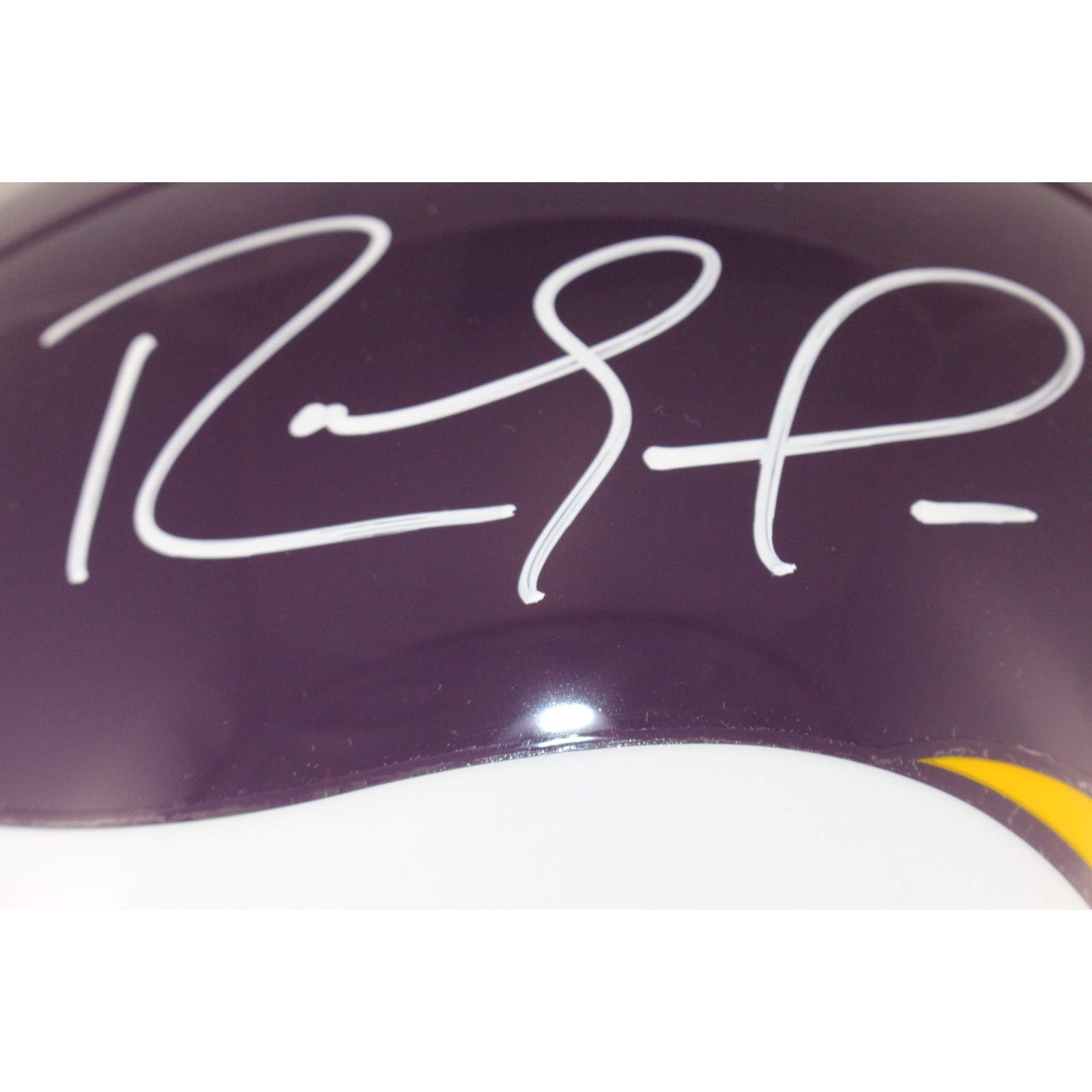 Randy Moss Autographed Minnesota Vikings F/S TB VSR4 Helmet Beckett W 53739