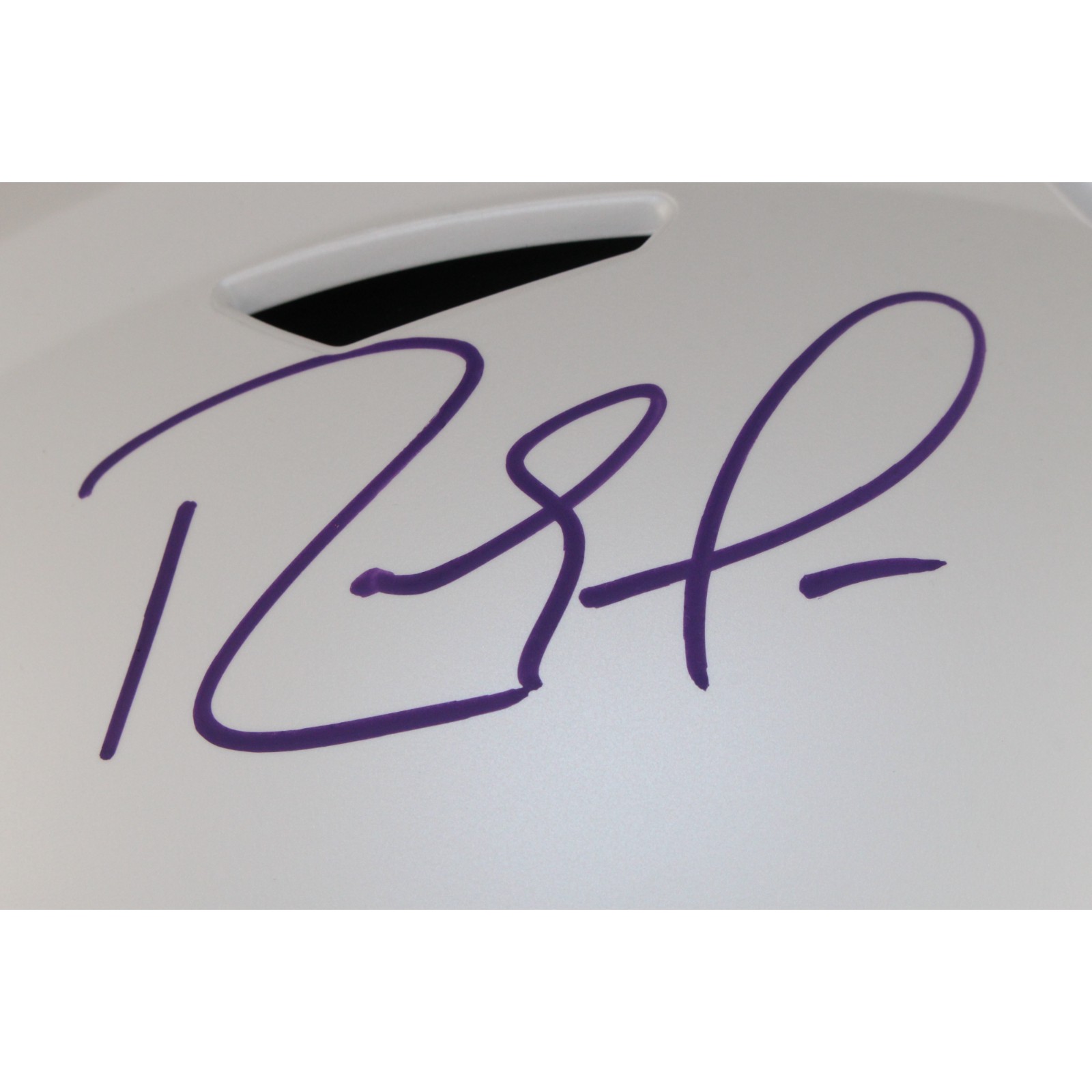 Randy Moss Autographed Minnesota Vikings SpeedFlex 24 Alt Helmet Beckett 50856