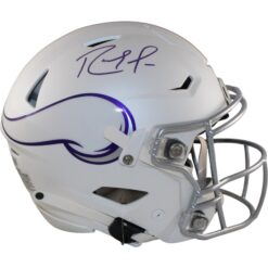 Randy Moss Autographed Minnesota Vikings SpeedFlex 24 Alt Helmet Beckett 56282