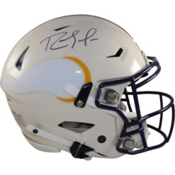 Randy Moss Autographed Minnesota Vikings SpeedFlex Retro Helmet Beckett 56290