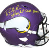 Randy Moss Signed Minnesota Vikings Authentic Speed Helmet Cash Homie BAS 24072