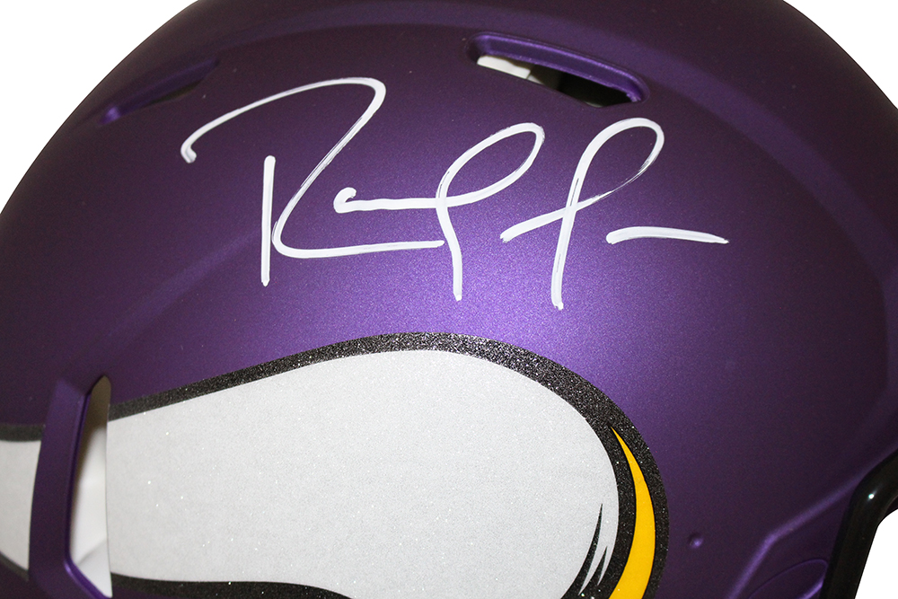 Randy Moss Autographed Minnesota Vikings Authentic Speed Helmet BAS 28983