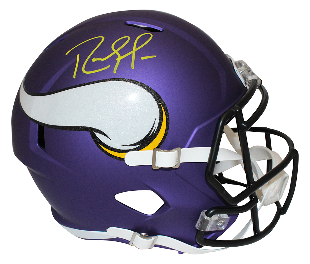 Randy Moss Autogrpahed Minnesota Vikings F/S Speed Helmet BAS