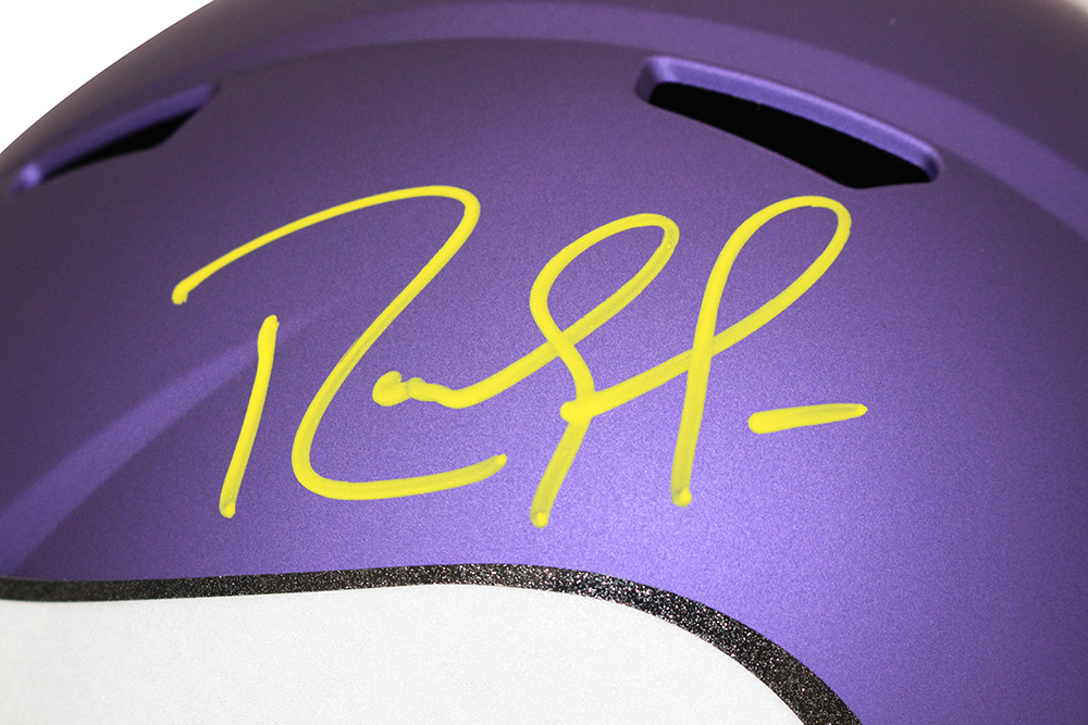 Randy Moss Autogrpahed Minnesota Vikings F/S Speed Helmet BAS