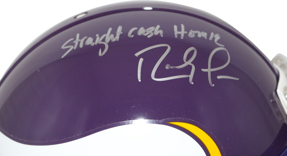 Randy Moss Autographed Minnesota Vikings VSR4 Authentic Helmet BAS 31599