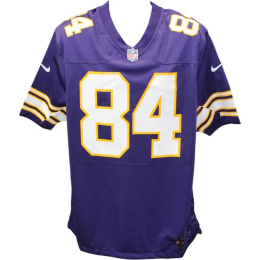 Randy Moss Signed Minnesota Vikings Nike Classic Purple Jersey Beckett 45419