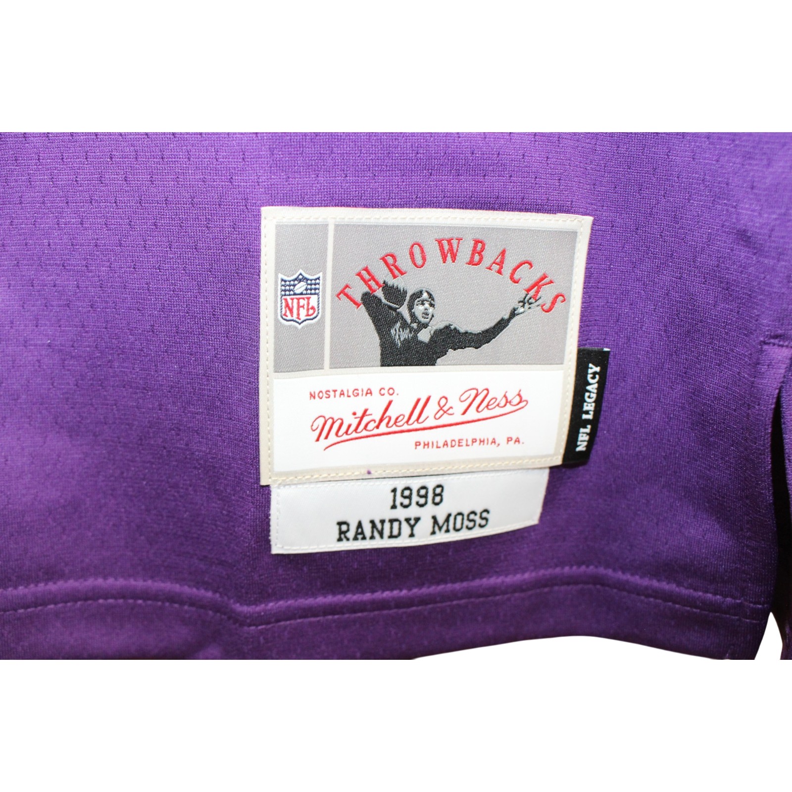 Randy Moss Signed Minnesota Vikings Mitchell & Ness 2XL Jersey Beckett 56284 5 Randy Moss Signed Minnesota Vikings Mitchell & Ness 2XL Jersey Beckett 56284