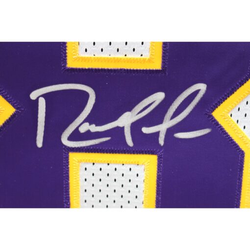 Randy Moss Signed Minnesota Vikings 2000 M&N White Jersey Beckett 45407