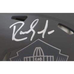 Randy Moss Autographed Minnesota Vikings Hall of Fame Mini Helmet Beckett 46935