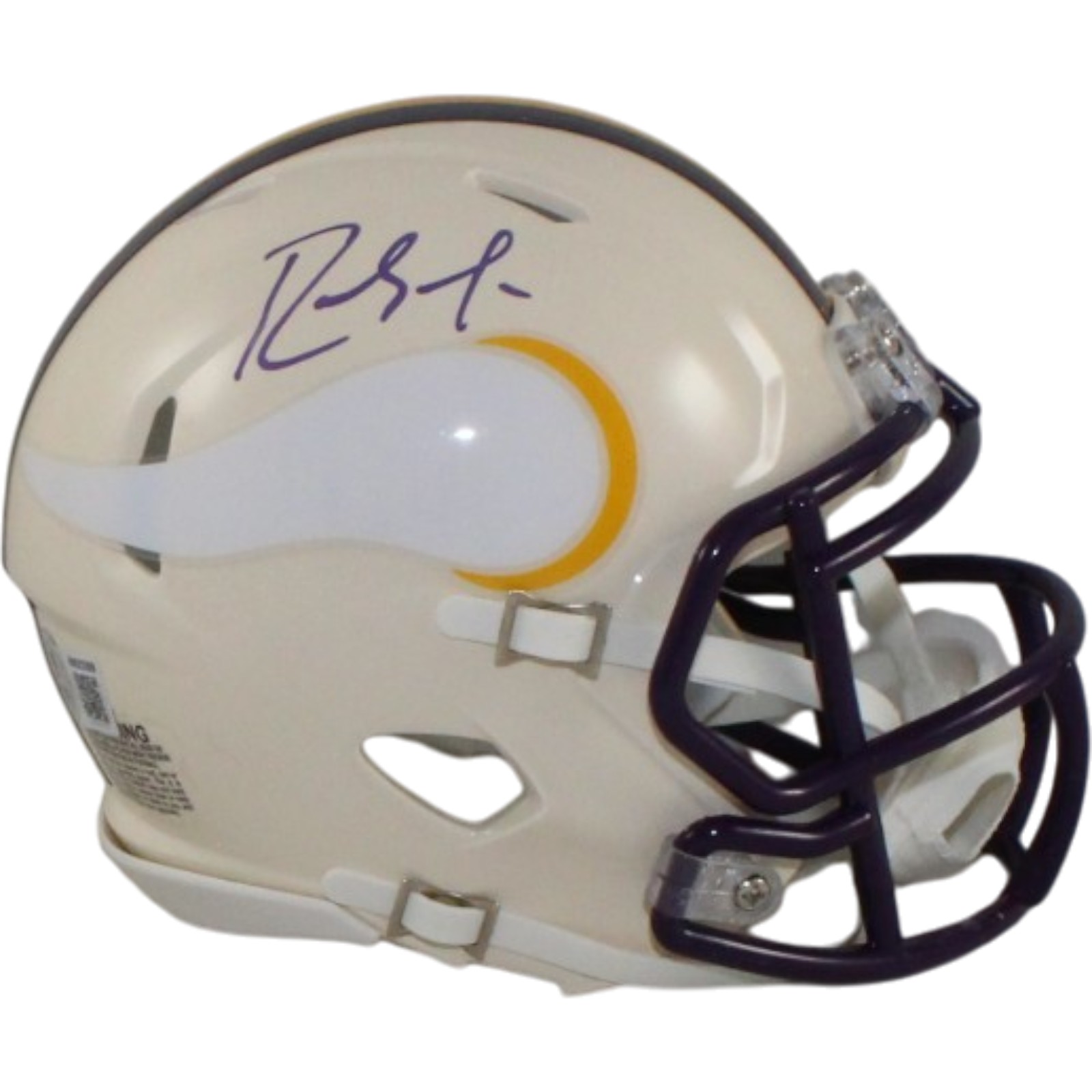 Randy Moss Autographed Minnesota Vikings Retro Mini Helmet Beckett 56311 1 Randy Moss Autographed Minnesota Vikings Retro Mini Helmet Beckett 56311