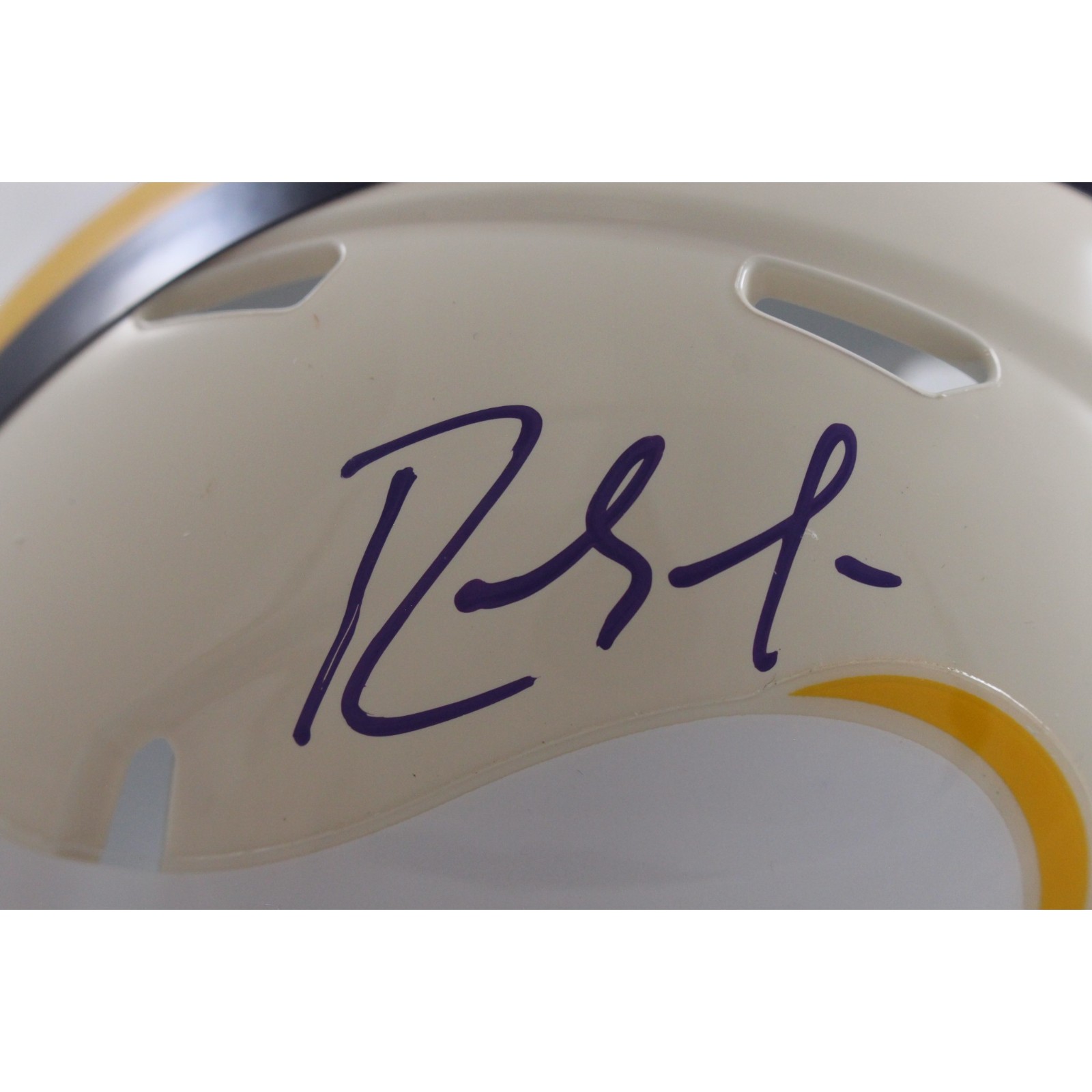 Randy Moss Autographed Minnesota Vikings Retro Mini Helmet Beckett 56311 2 Randy Moss Autographed Minnesota Vikings Retro Mini Helmet Beckett 56311