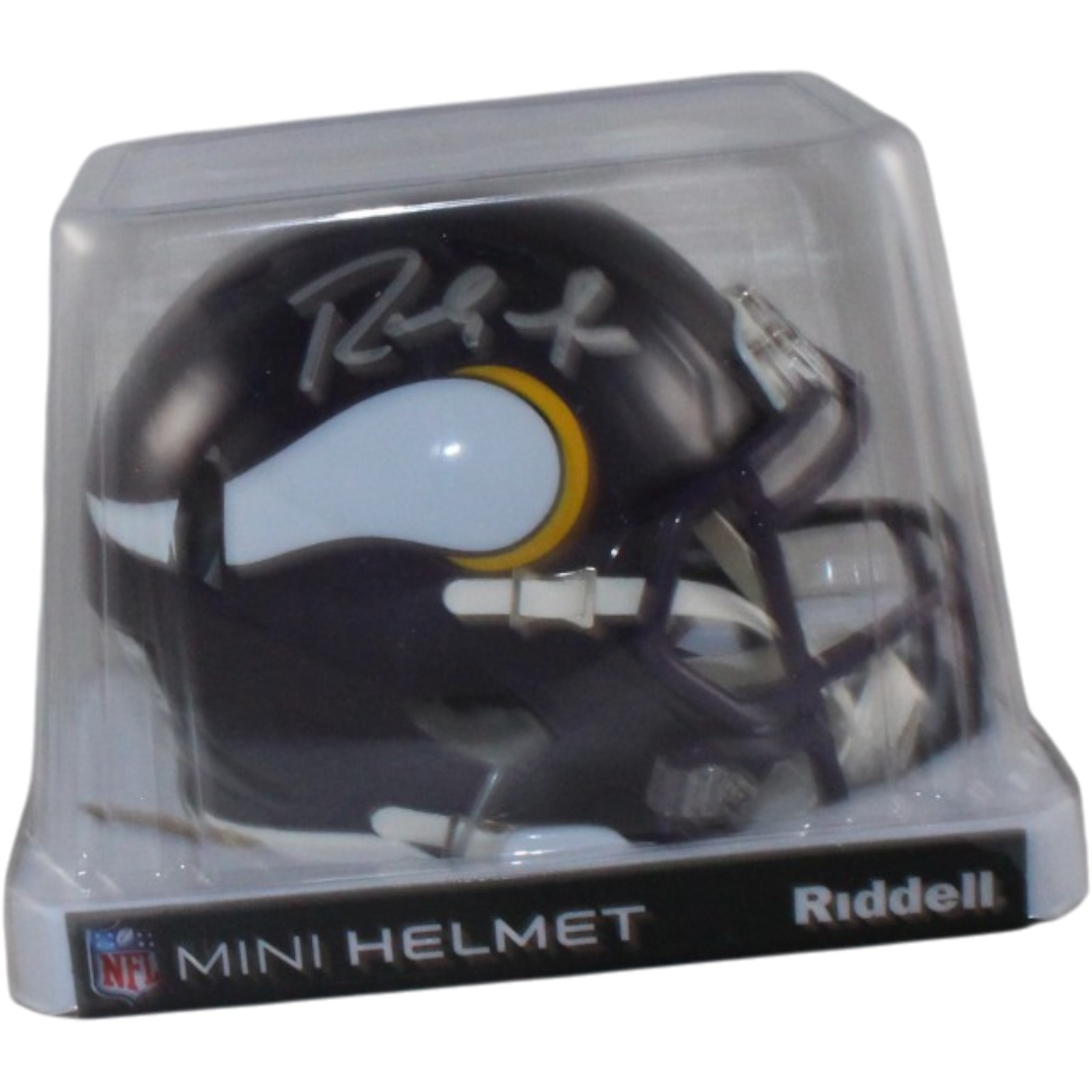 Randy Moss Autographed Minnesota Vikings TB Mini Helmet Beckett Witness 57971 5 Randy Moss Autographed Minnesota Vikings TB Mini Helmet Beckett Witness 57971