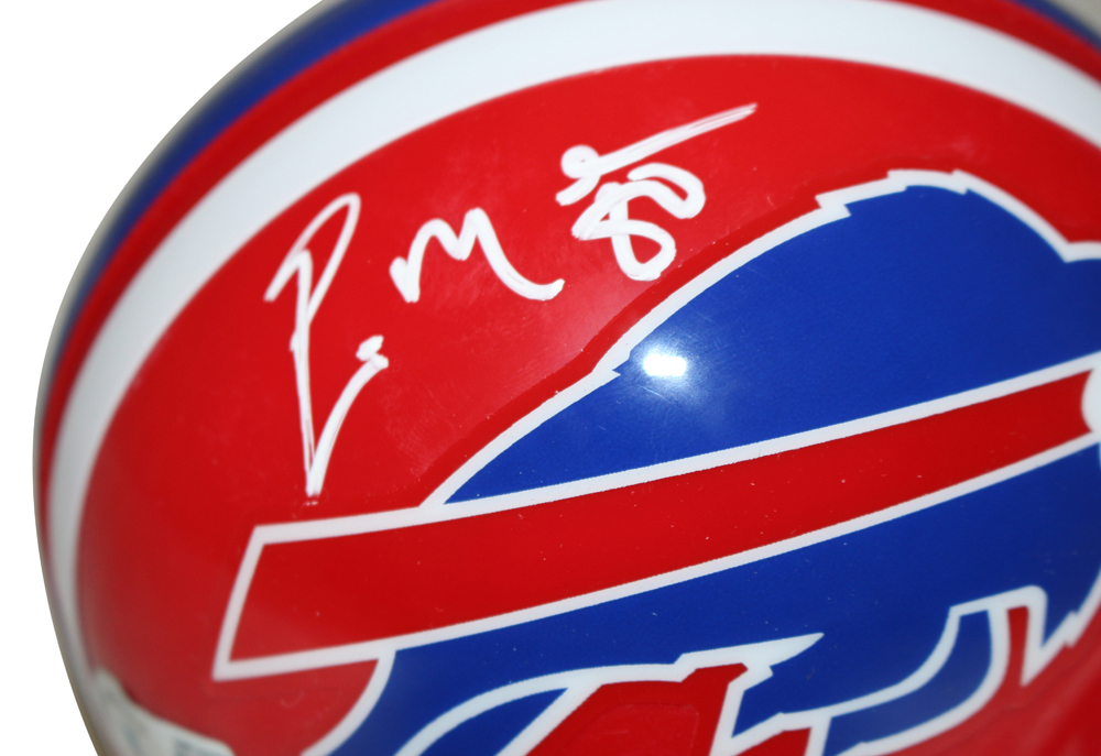 Eric Moulds Autographed Buffalo Bills 1987-01 VSR4 Mini Helmet Beckett