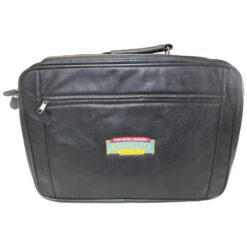 Mounted Memories Vintage Leather Travel Bag Briefcase 55672