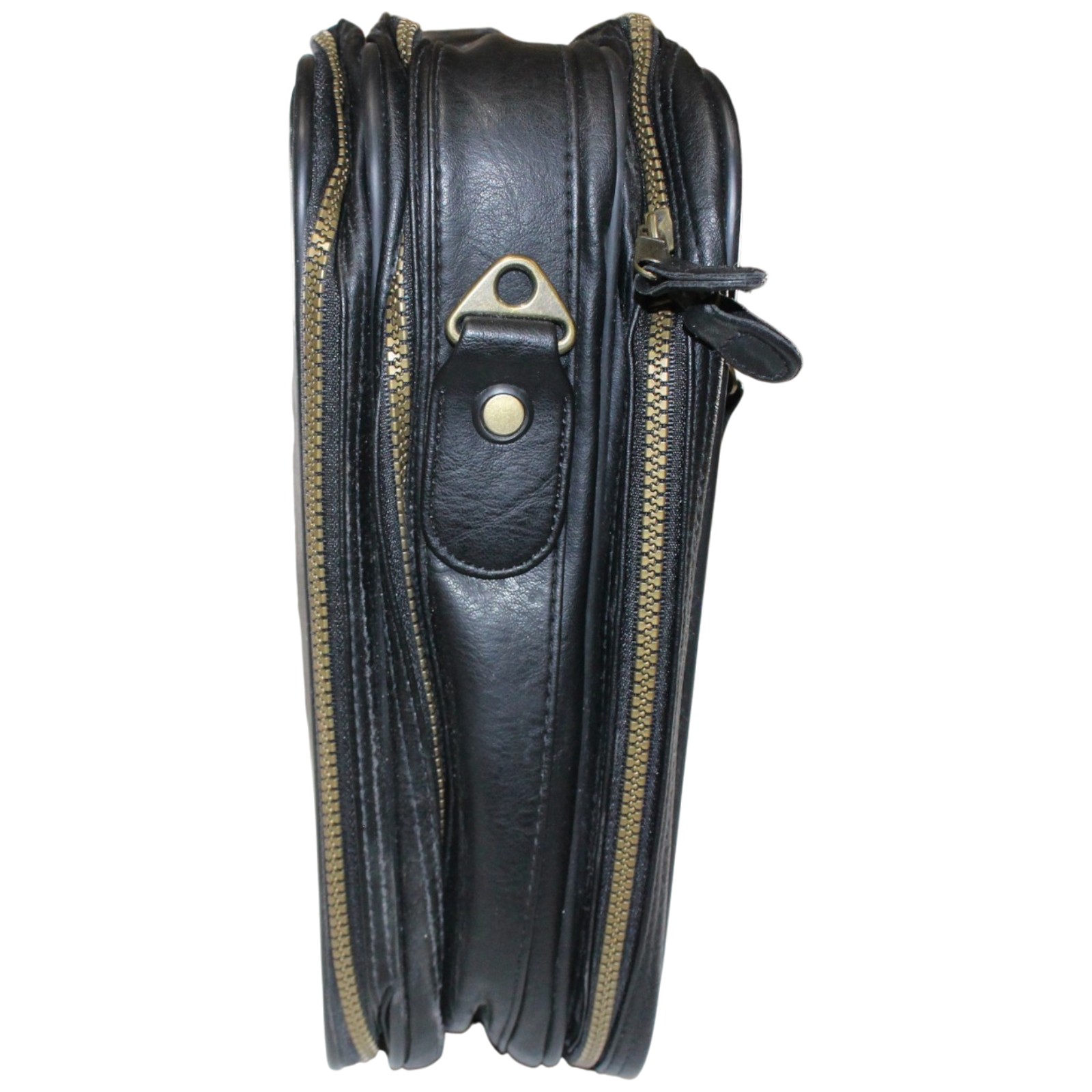 Mounted Memories Vintage Leather Travel Bag Briefcase 55672