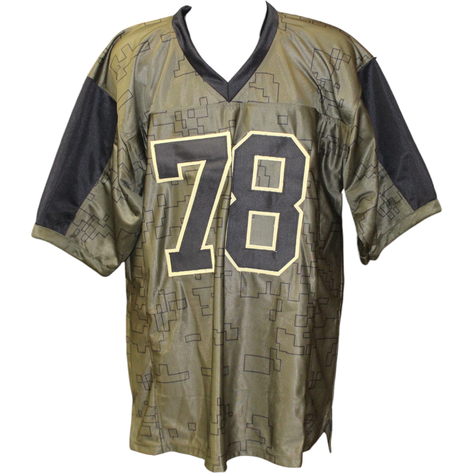 Anthony Munoz Autographed Pro Style Salute XL Jersey Beckett Witness 51673 4 Anthony Munoz Autographed Pro Style Salute XL Jersey Beckett Witness 51673
