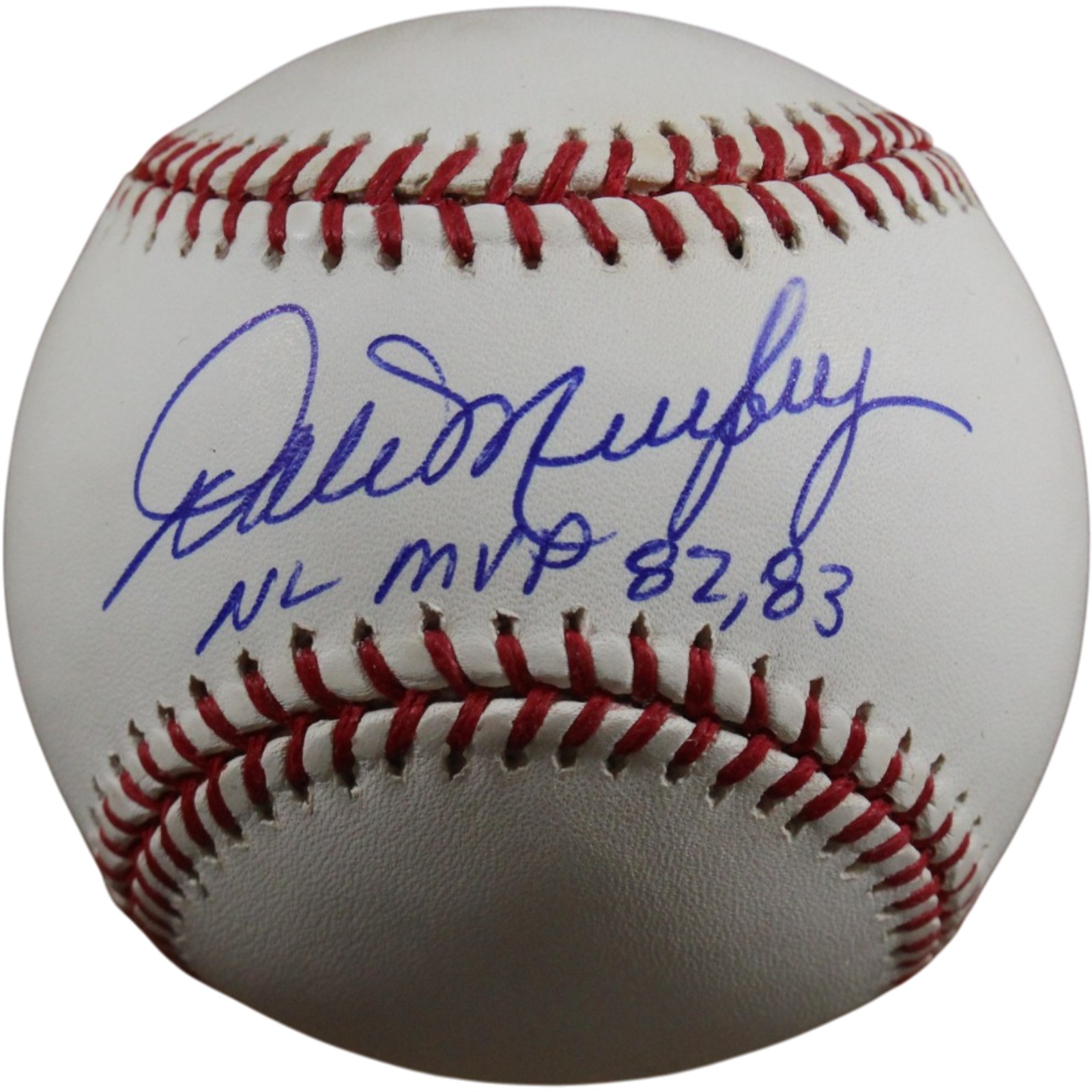 Dale Murphy Autographed Atlanta Braves OML Baseball NL MVP 82 83 Beckett 56500