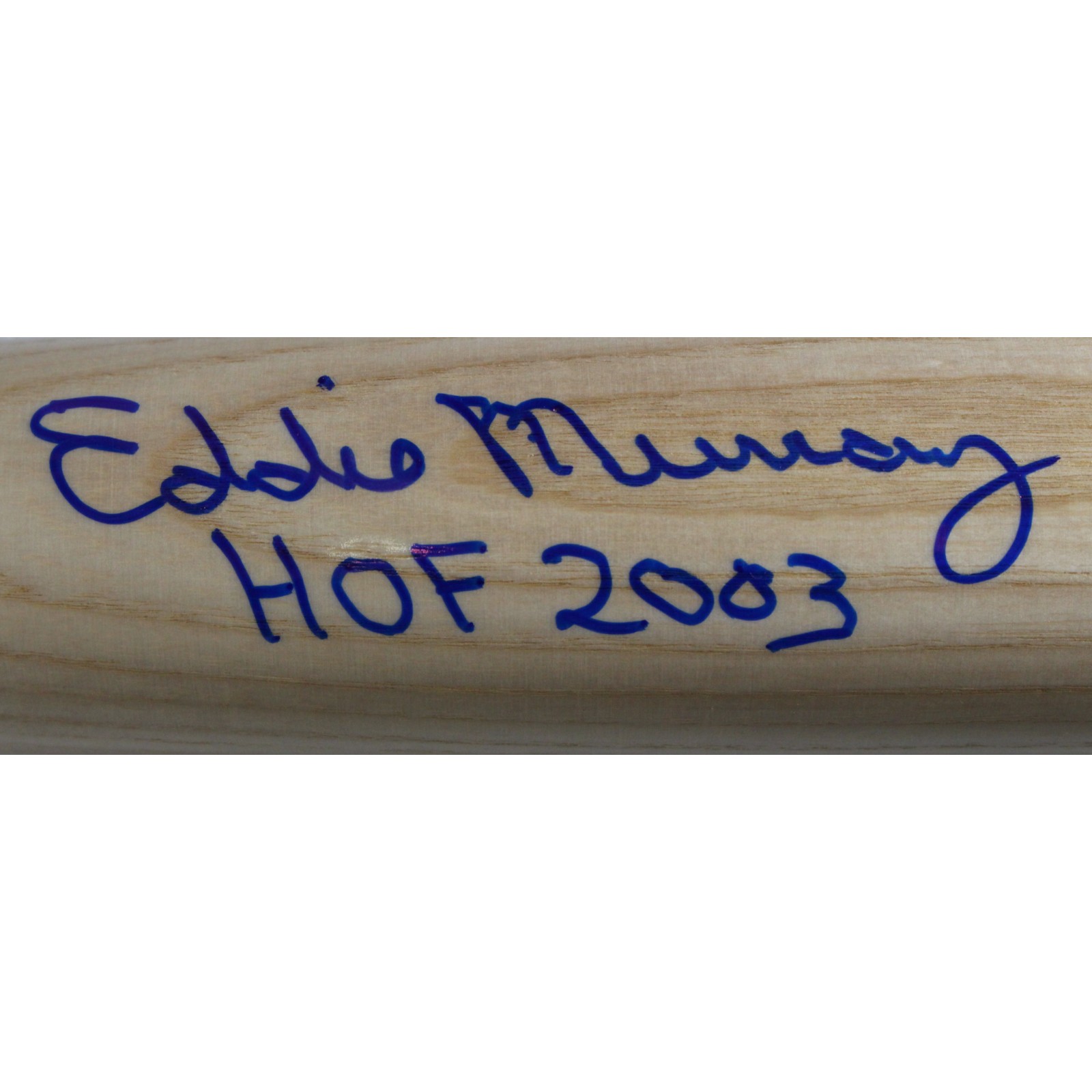 Eddie Murray Autographed Baltimore Orioles Blonde Baseball Bat HOF Beckett 54074 4 Eddie Murray Autographed Baltimore Orioles Blonde Baseball Bat HOF Beckett 54074