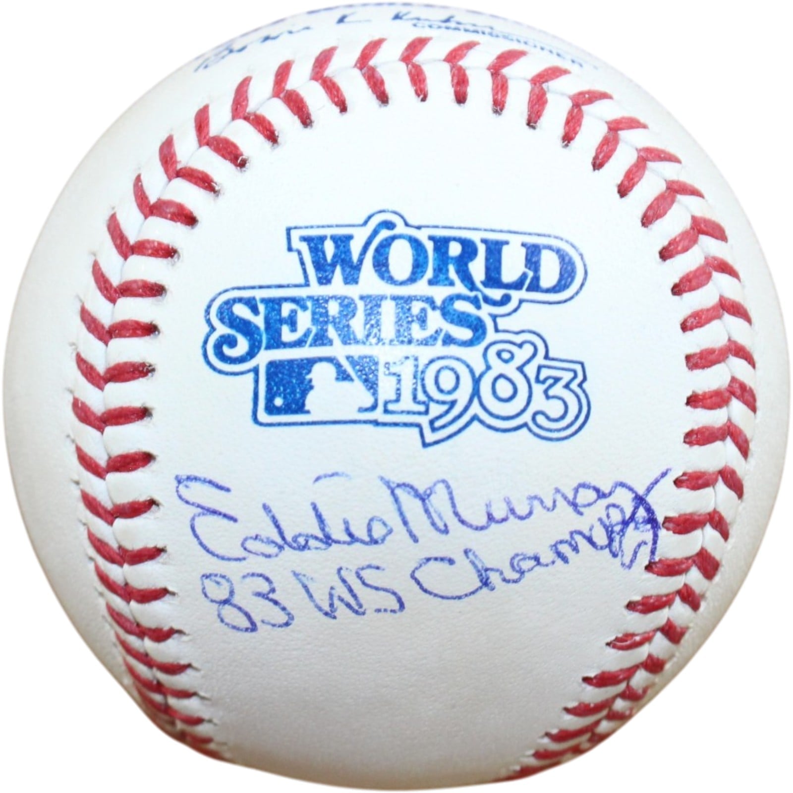 Eddie Murray Autographed Baltimore Orioles '83 WS Champs Baseball Fanatics 58304
