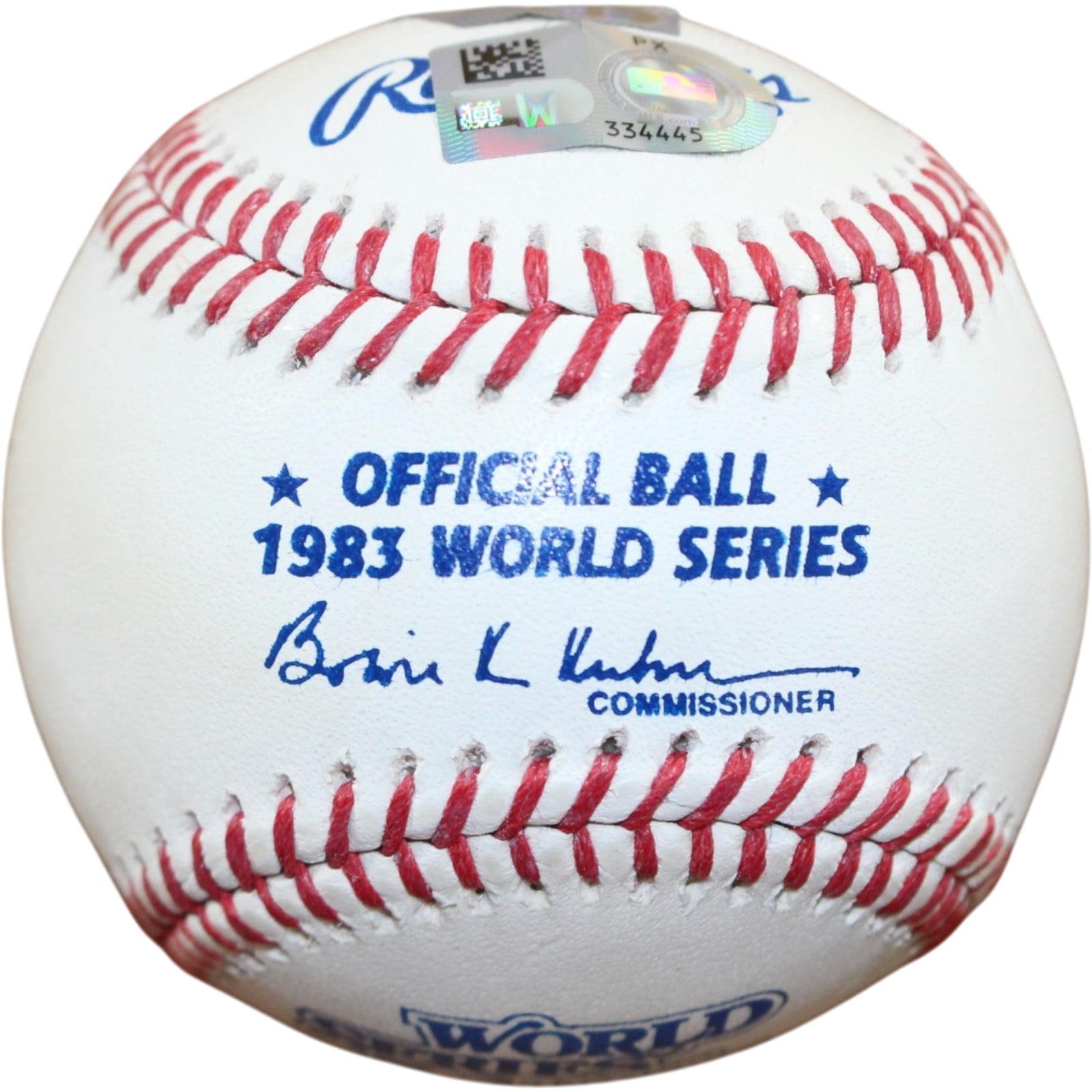 Eddie Murray Autographed Baltimore Orioles '83 WS Champs Baseball Fanatics 58304 3 Eddie Murray Autographed Baltimore Orioles '83 WS Champs Baseball Fanatics 58304