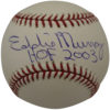 Eddie Murray Autographed Baltimore Orioles OML Baseball HOF Beckett