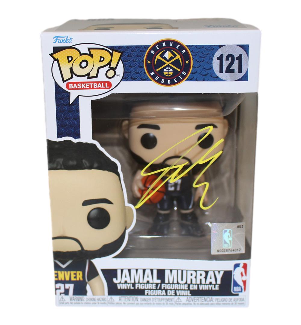 Jamal Murray Autographed/Signed Denver Nuggets #121 Funko Pop! FAN