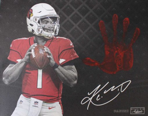 Kyler Murray Autographed Arizona Cardinals 16x20 Canvas Hand Print Panini 26416